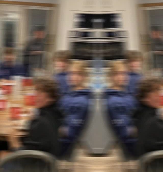 The Mustangs hit the road today — not for a game, but to help a local family move!